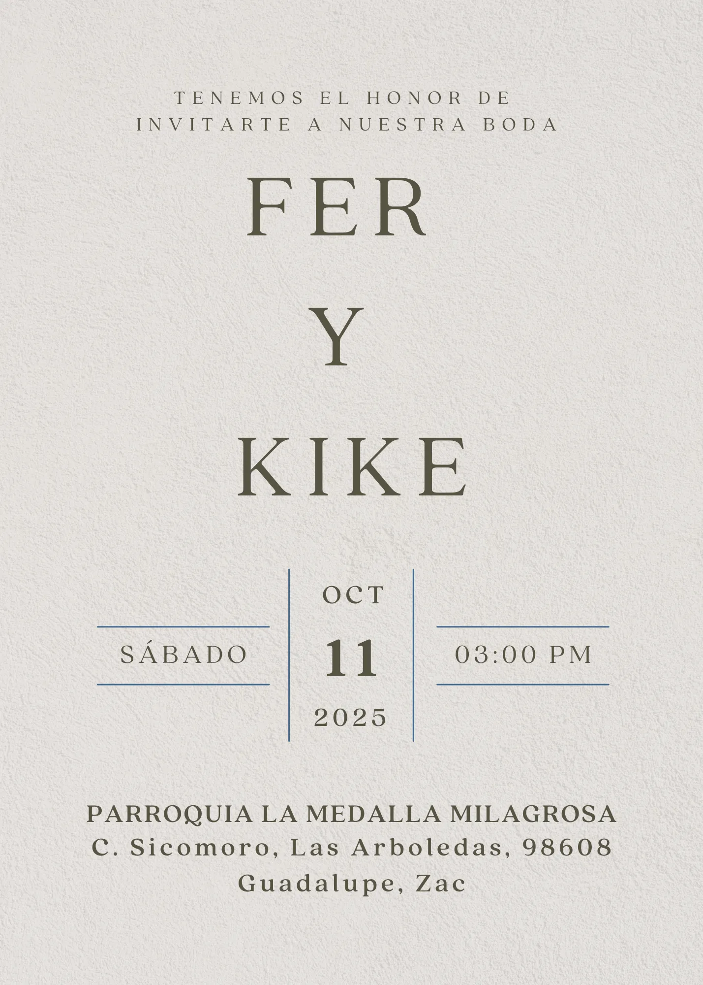 Fer y Kke invitación 3