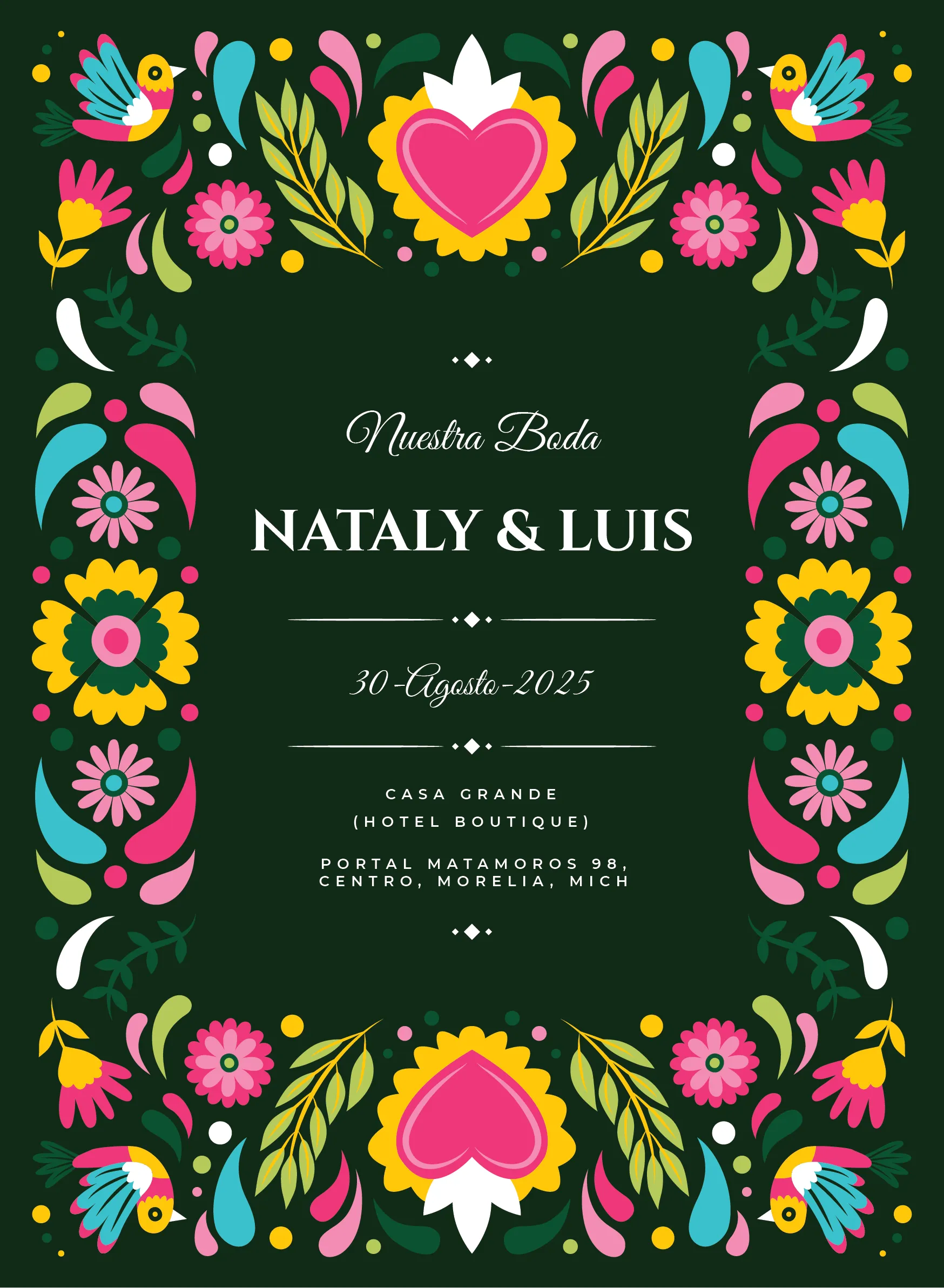 Nataly y Luis invitacion 4